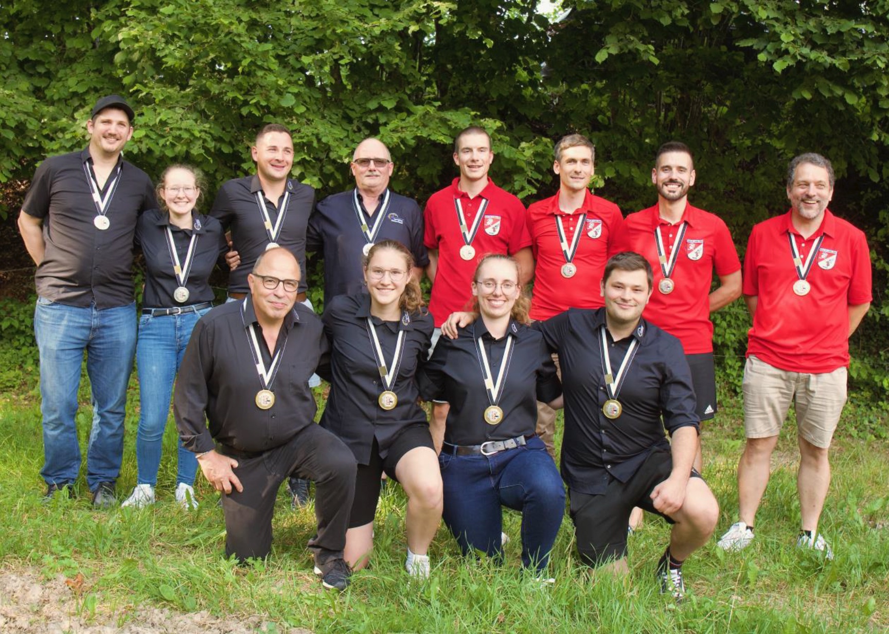 Read more about the article Doppelsieg und erfolgreiche Titelverteidigung durch die Pistolenschützen Schmitten-Flamatt am Kantonalfinal der Gruppenmeisterschaft 25m in Düdingen 