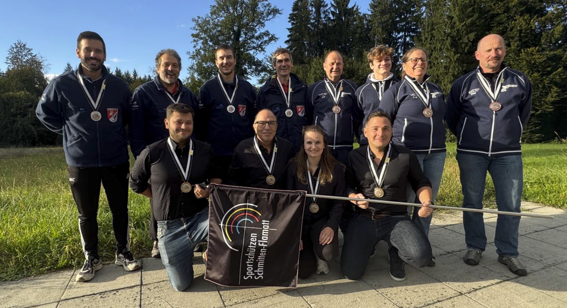 Mehr über den Artikel erfahren Bericht über den Freiburger Kantonalfinal der Gruppenmeisterschaft 50 m mit der Pistole